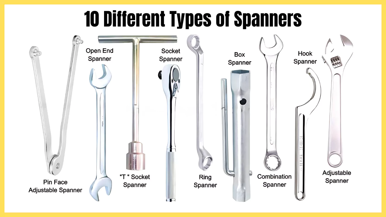 10 different Types Of Spanners