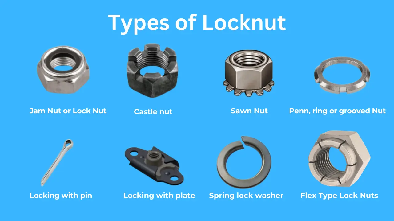 types of Locknut