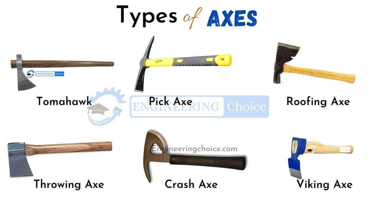 19 Different Types of Axes And Where to Use Them