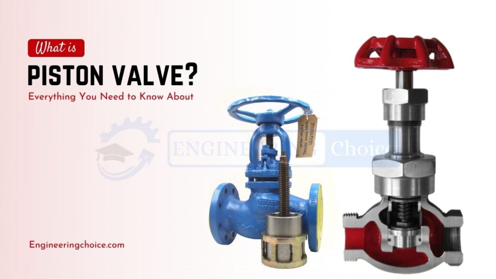 What is a Piston valve?