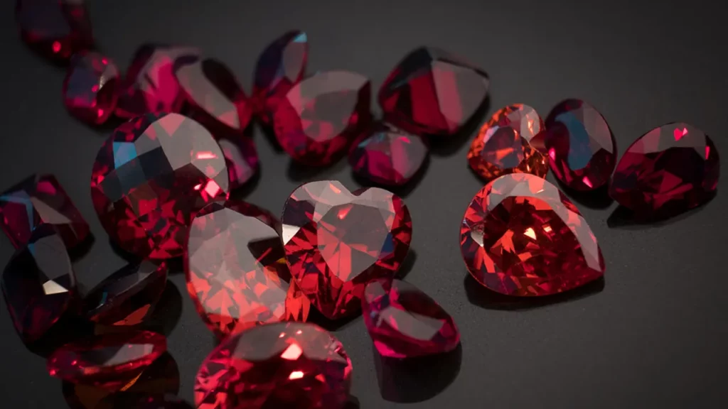 expensive mineral Rubies