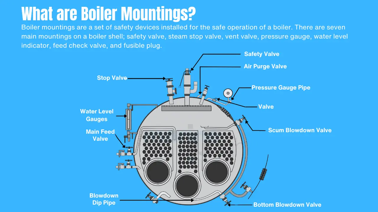 What are Boiler Mountings