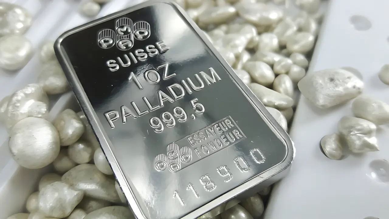 Palladium - $1,022.00 Per Ounce.